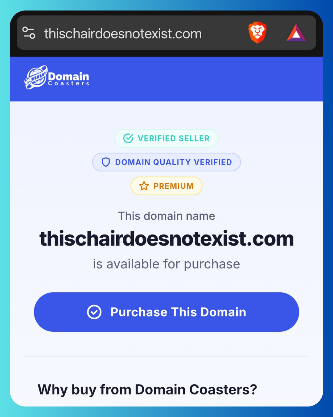 ThisChair DoesNotExist